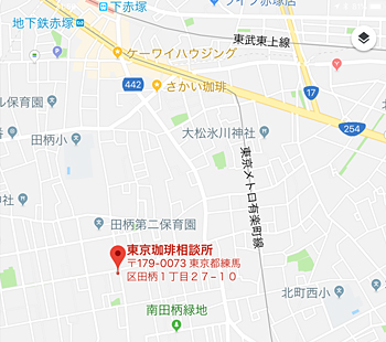 cafe東京珈琲相談所 地図